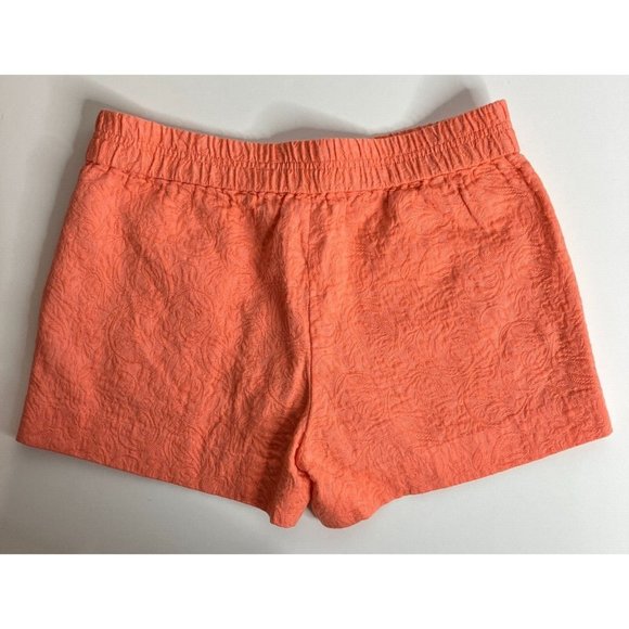J. Crew Women's 6 Salmon Color 100% Cotton Shorts with Pockets - Picture 6 of 7